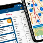 **

A sleek, modern smartphone displaying a personalized schedule managed by AI. The interface shows calendar integration, automated appointment reminders, and a map suggesting the optimal route for the next meeting. Icons represent various tasks and events, highlighting the AI assistant's organizational capabilities. The overall aesthetic is clean, efficient, and technologically advanced.

**
